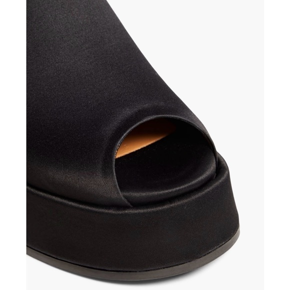 GANNI Satin Platform Mules - Picture 9 of 12